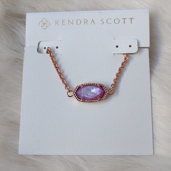 LAST ONE!! Elaina Rose Gold Bracelet in Lilac - Picture 3 of 6